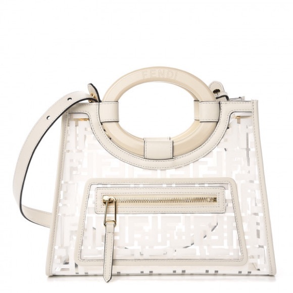 🚫⛔️SOLD⛔️🚫FENDI TPU FF Glass Runaway Shopper - Picture 8 of 8